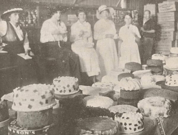 Christmas puddings in camp