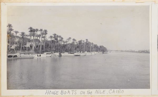 Riverboat on the Nile